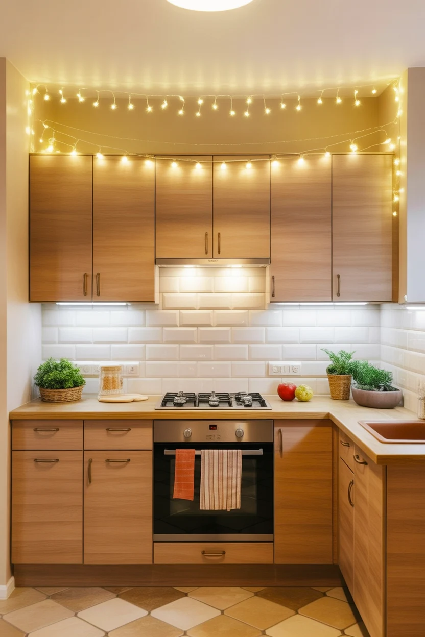 This decor design represents above kitchen cabinet decor ideas to style empty spaces