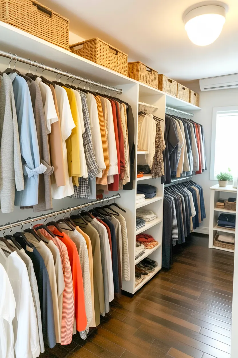 Colour Coded Zones and Outfit Grouping