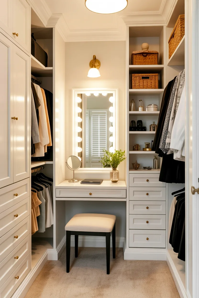 Create a Built In Vanity Corner