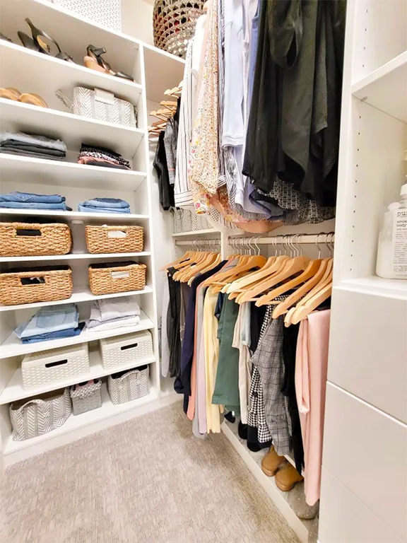 Double Up Hanging Space with Two Rods