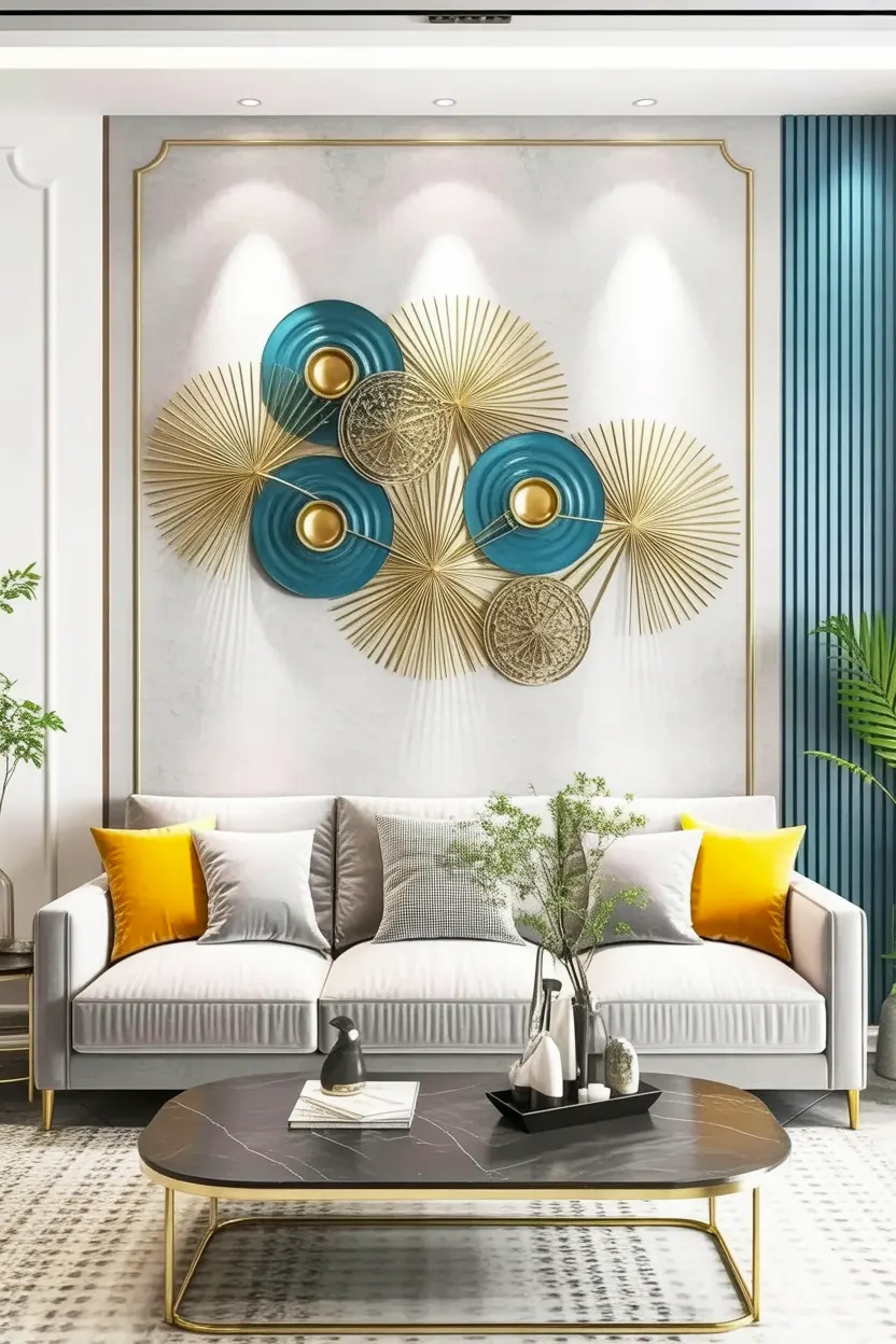 Metal Wall Sculptures That Add Edge