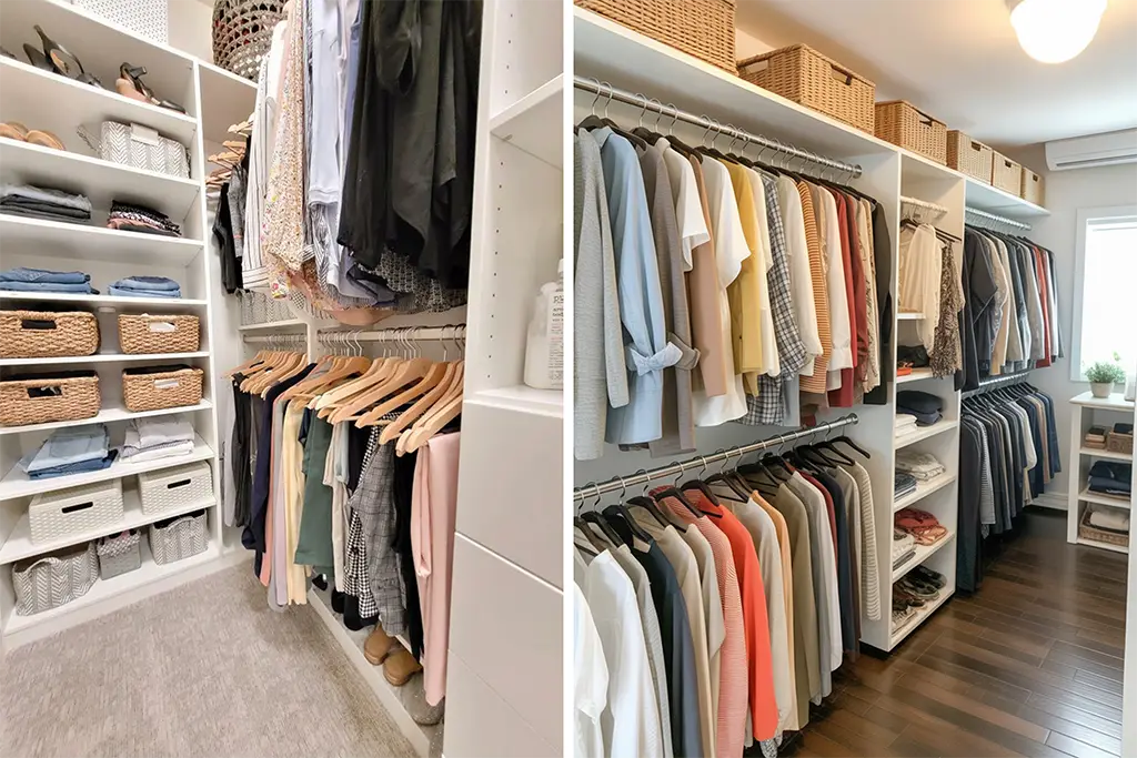 Best Small Walk In Closet Ideas