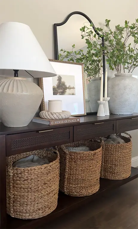 Entryway Table Decor Ideas
