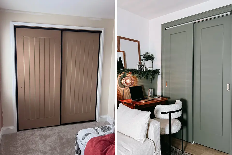 Small Closet Door Ideas