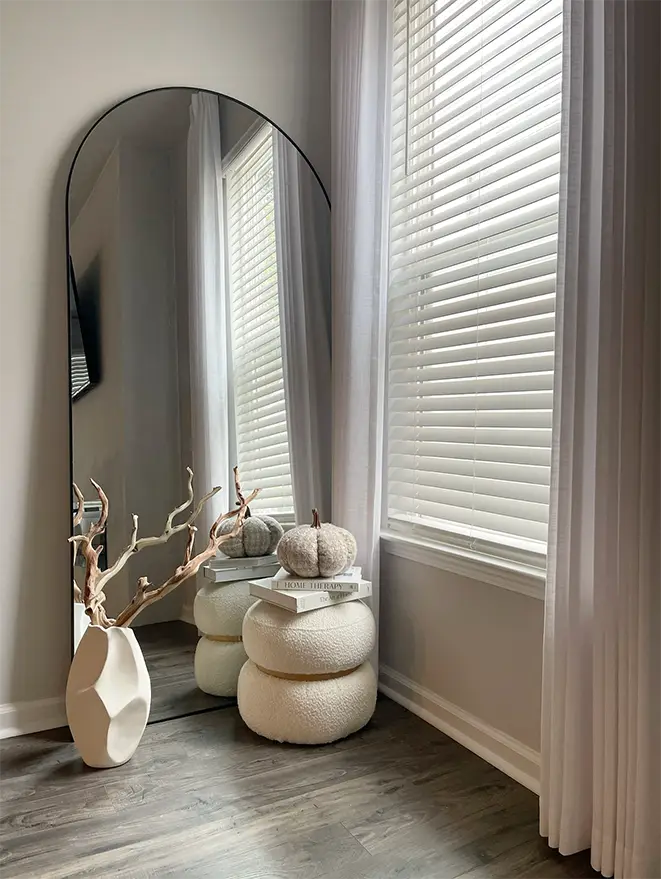 Big Mirror in Living Space