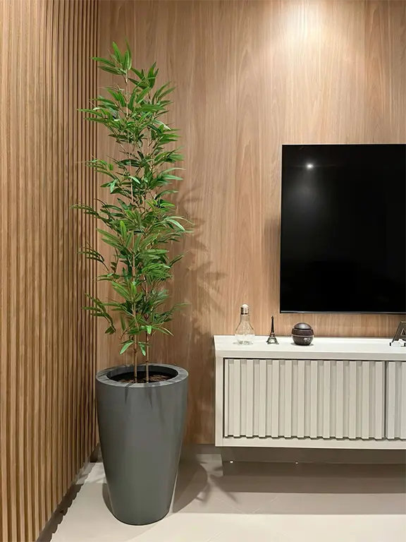 Decorate a Living Room with Plants
