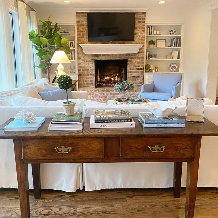 Sofa Table Decor Ideas