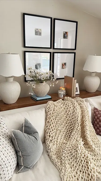 Sofa Table Decor Ideas