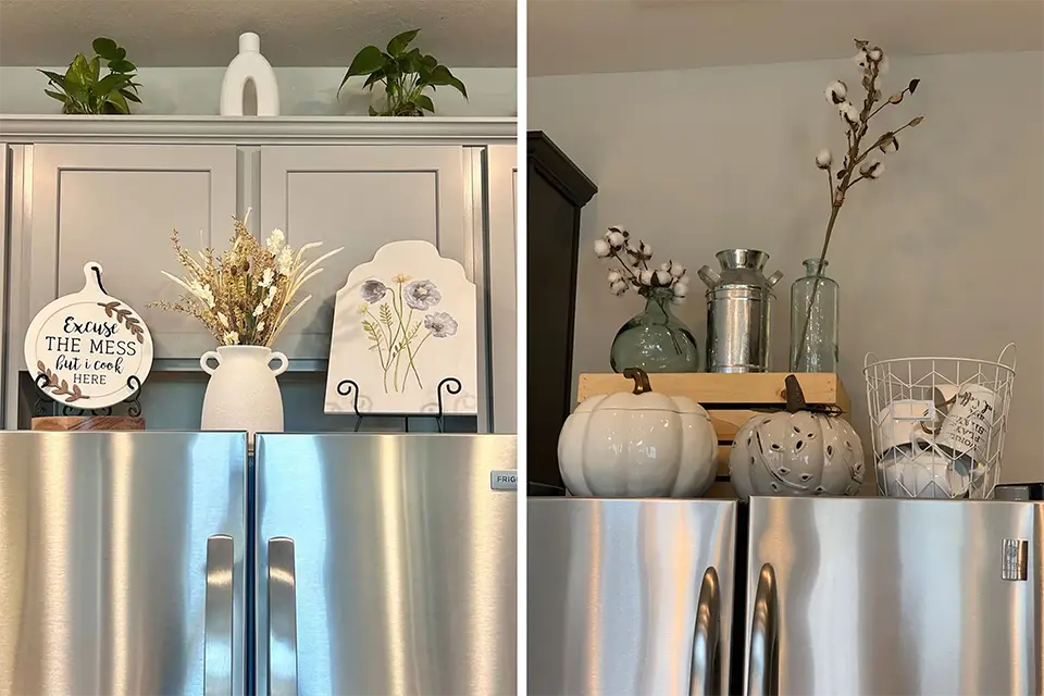 Top of Fridge Decor Ideas