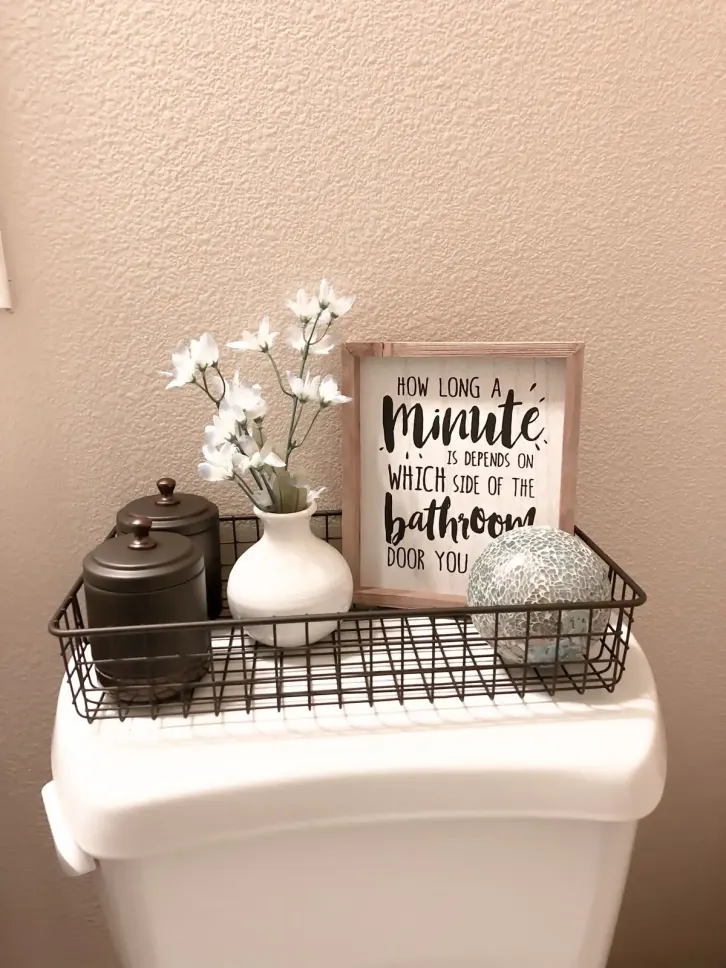 Toilet Tank Decor Ideas