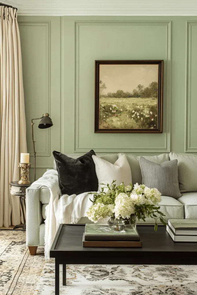 Sage Green Living Room Ideas