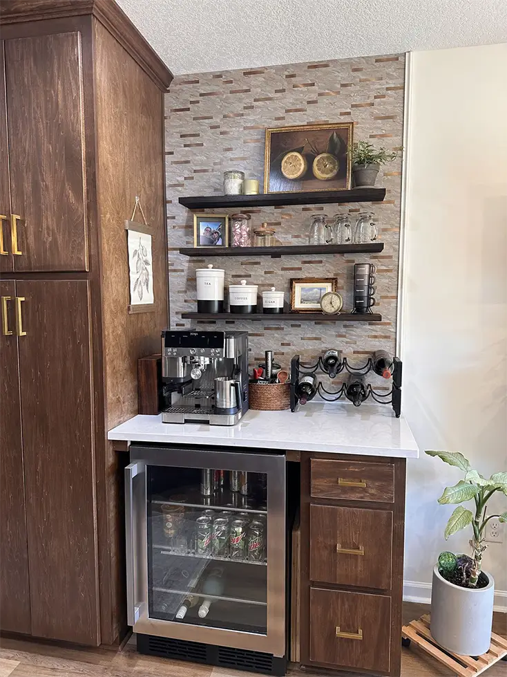 Coffee Bar Ideas For Small Spaces