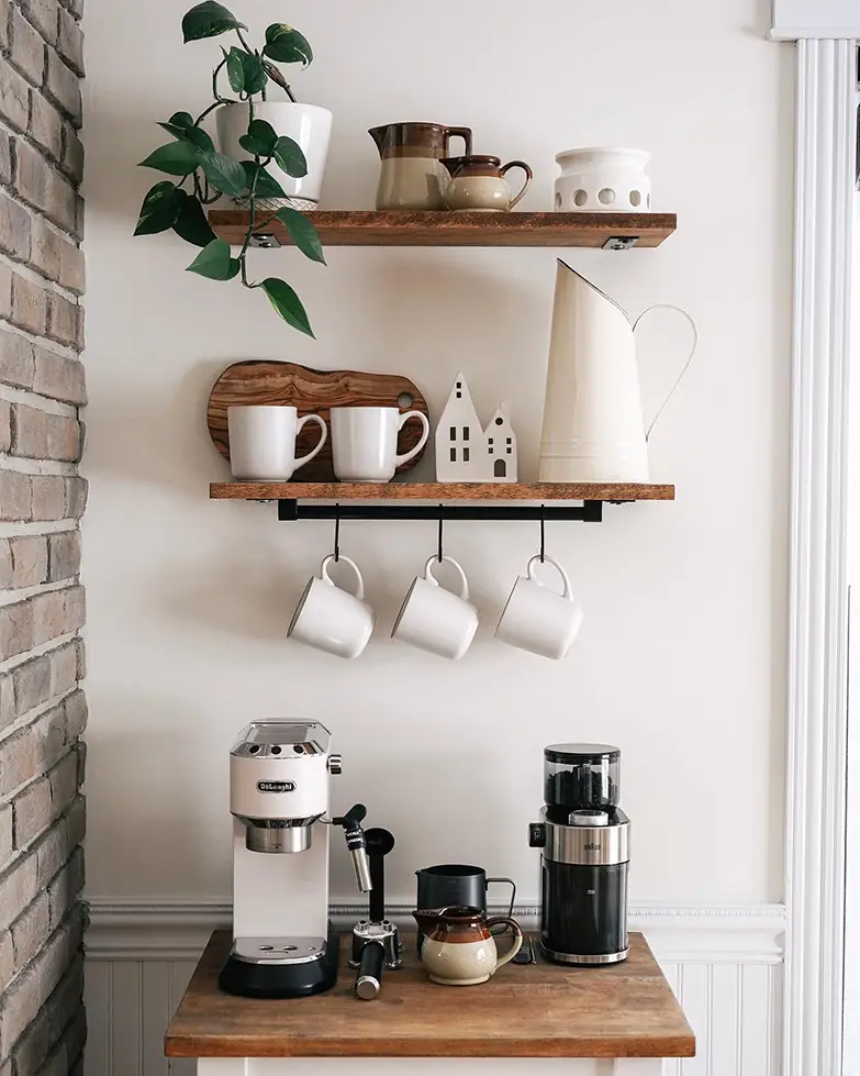 Coffee Bar Ideas For Small Spaces