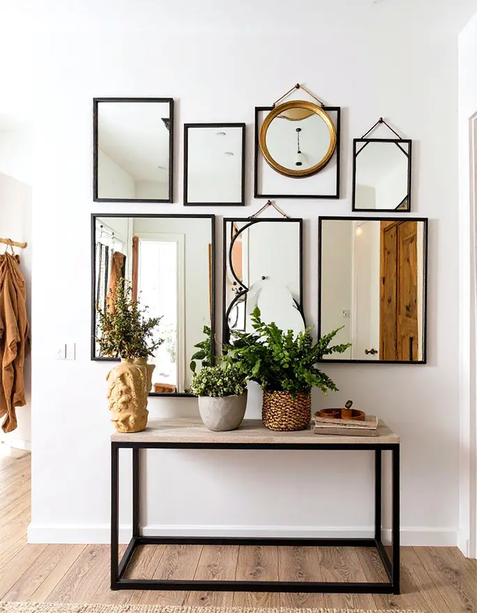 Entryway Wall Mirror Ideas