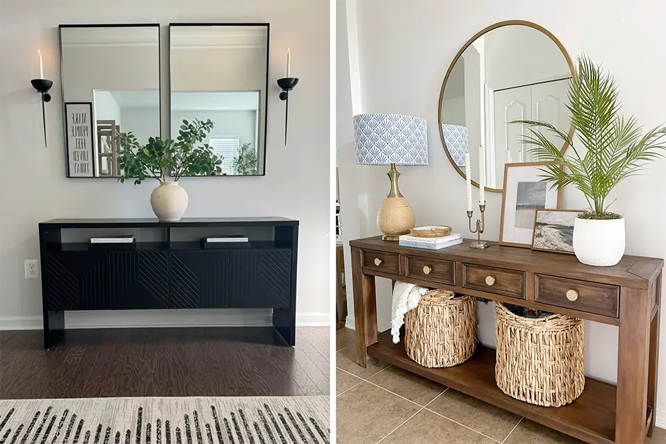 Entryway Wall Mirror Ideas