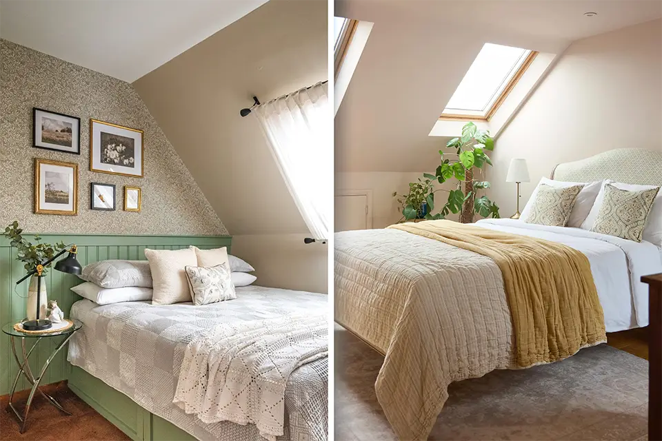 Low Sloped Ceiling Bedroom Ideas