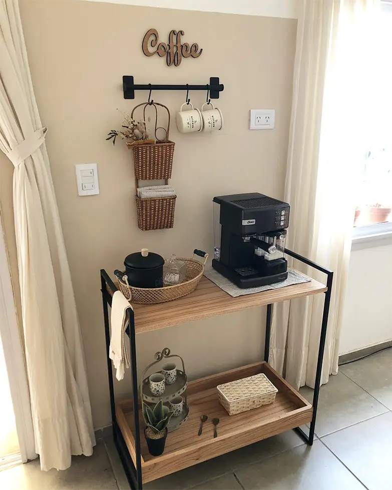Coffee Bar Ideas For Small Spaces