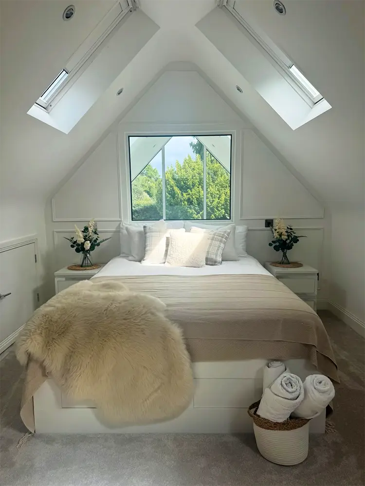 Low Sloped Ceiling Bedroom Ideas